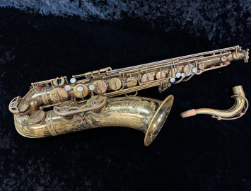 Photo Vintage Original Lacquer Selmer Paris Mark VI Tenor – High F#, Serial #130633